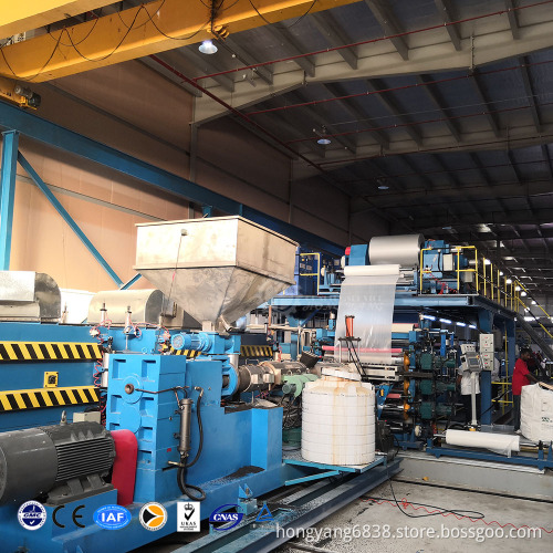 Aluminum composite panel assembly machine production line